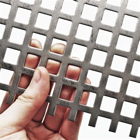 metal fabrication and perforation company|square hole perforated sheet metal.